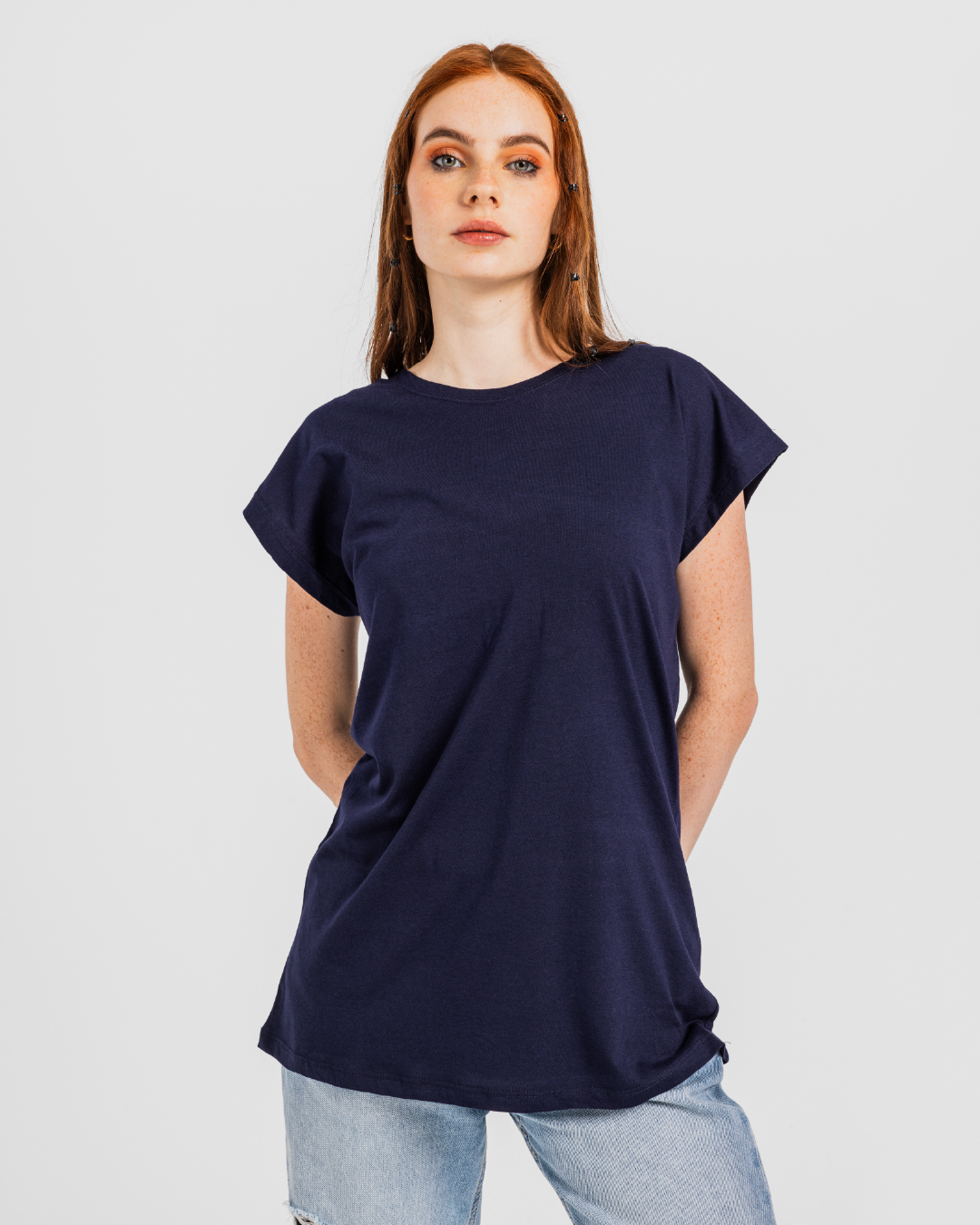 Women's Basic Short-Sleeve T-Shirt, 100% Cotton